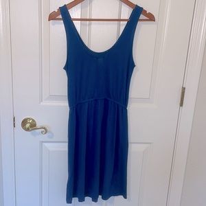 XS H&M sleeveless and casual blue mini dress